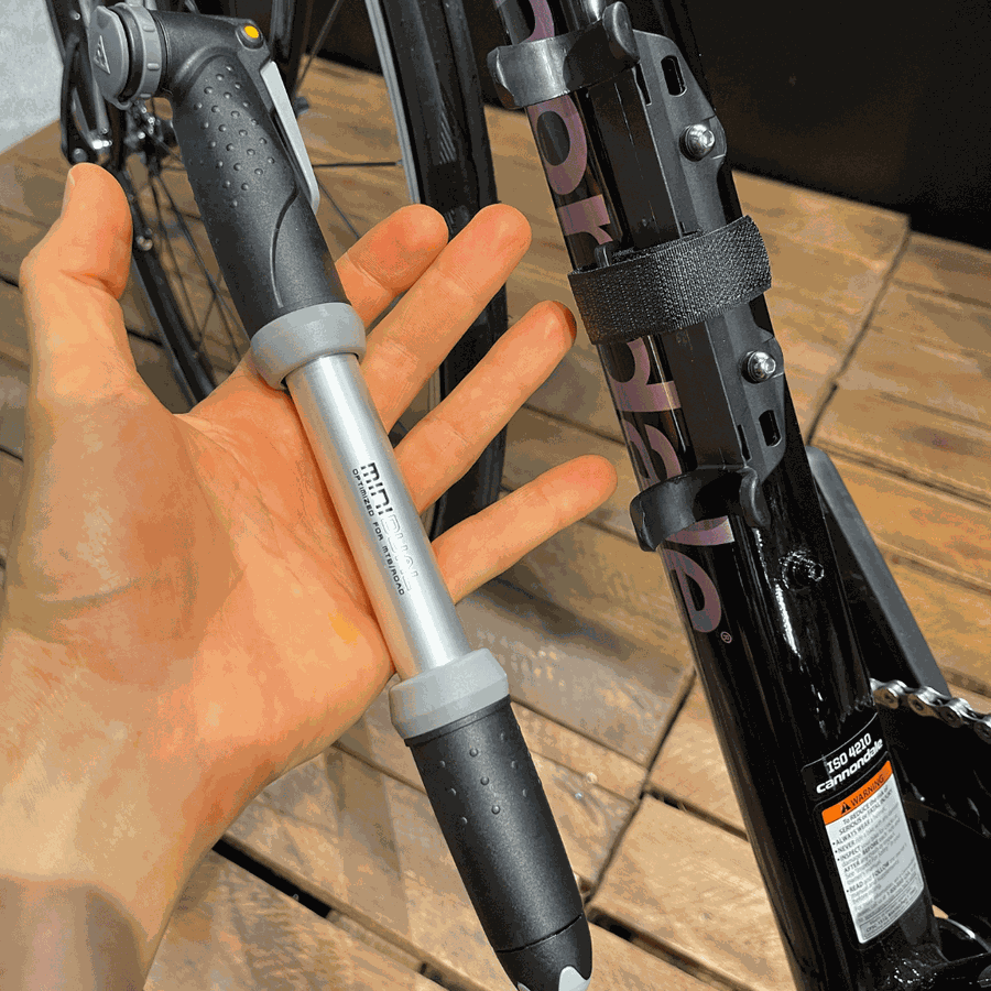 Mini Bomba de Ar Topeak para  MTB e Road Prata
