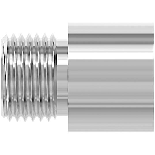 EXTENSÃO EM LATÃO CROMADA 20 MM PARA TORNEIRAS E CHUVEIROS ROSCA MACHO X FÊMEA 1/2 BLUKIT