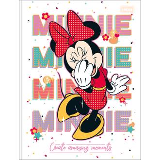CADERNO BROCHURAO CAPA DURA 80FLS - MINNIIE - UN - TILIBRA