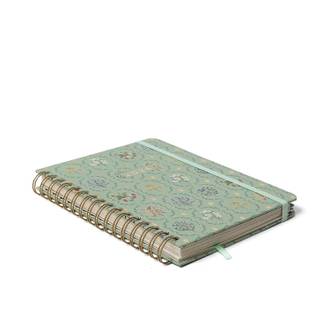AGENDA ESPIRAL JARDIM A5 - PLANNER VERDE - UN - CICERO