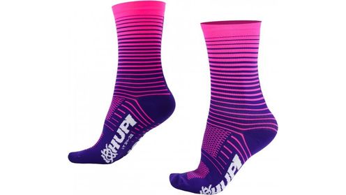 MEIA HUPI LT HYPERLINE ROXO/ROSA 34/38