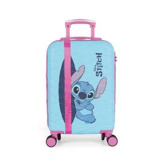 MALA BORDO INFANTIL STITCH MF10483SC - AZUL - UN - LUXCEL