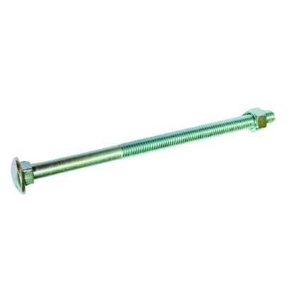 PARAFUSO FRANCES C/PORCA 1/2 x 9.1/2 ZB MISTER