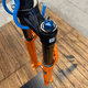Garfo de Suspensão Fox Kashima Original 34 Laranja 120mm 2026 - 3