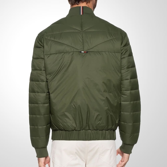 JAQUETA MASCULINA BOMBER PACKABLE RECYCLED VERDE TOMMY HILFIGER