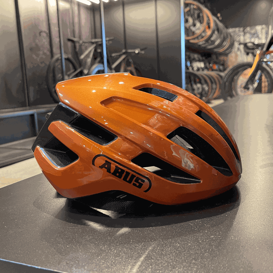 Capacete Abus Powerdome Cobre Mips
