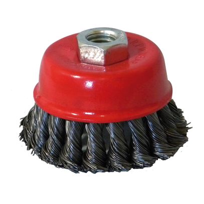 ESCOVA ACO TRANCADO TACA 075mm M14 MISTER