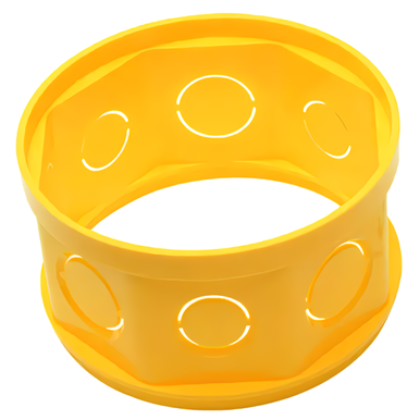 PROLONGADOR PARA CAIXA DE LUZ OCTAGONAL AMARELA 4X4 AMANCO