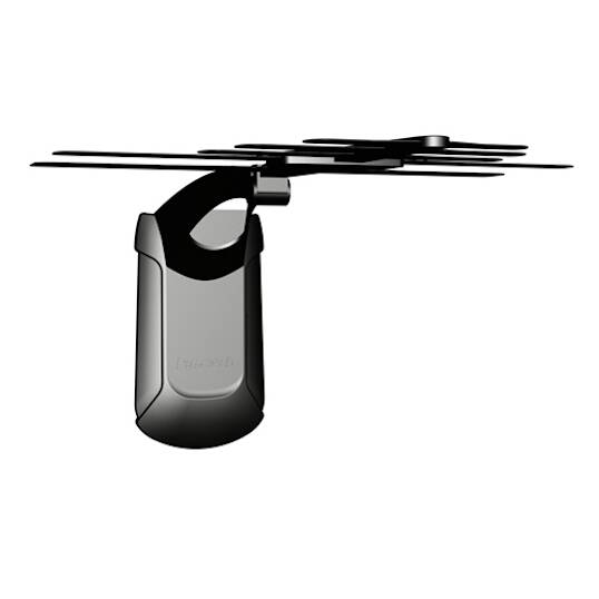 ANTENA DIGITAL INTERNA UHF PRIMETECH SUPER 1000 com cabo 1,5 m 