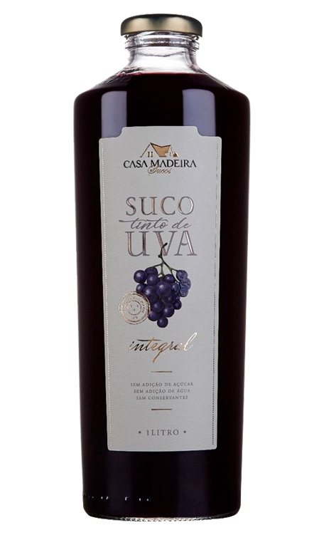 Suco de Uva Casa Madeira Integral 1L