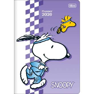 AGENDA COSTURADA SNOOPY M7 - PLANNER - UN - TILIBRA