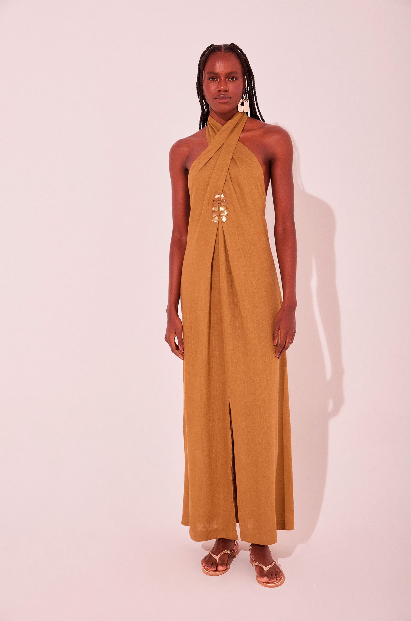 VESTIDO LONGO FICUS