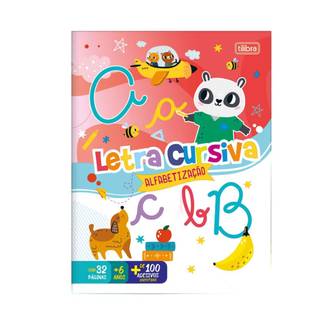 CARTILHA ATIVI ALF LET CURSIVA 16FLS - 353019 - PCT 5 - TILIBRA