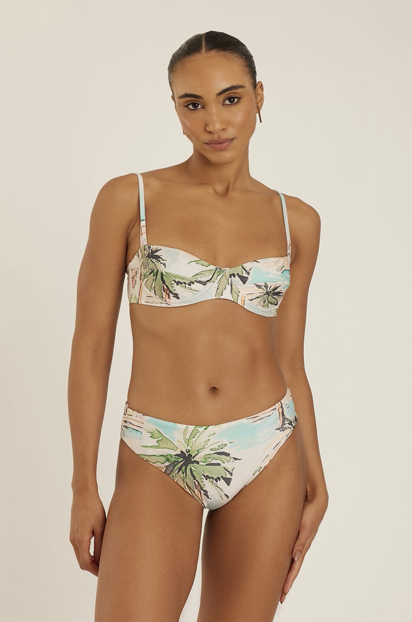 Top meia taça retro recycled itacaré