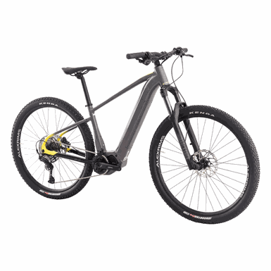Bicicleta Elétrica Oggi Big Wheel 8.3 Cinza e Amarela