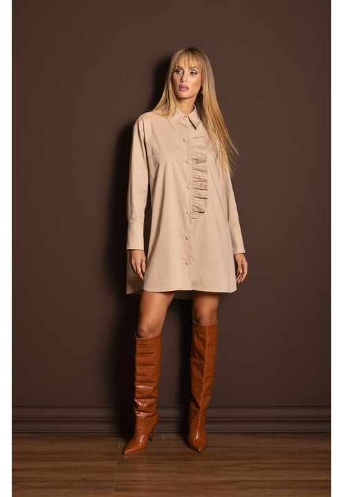 Chemise Lea Bege - 6