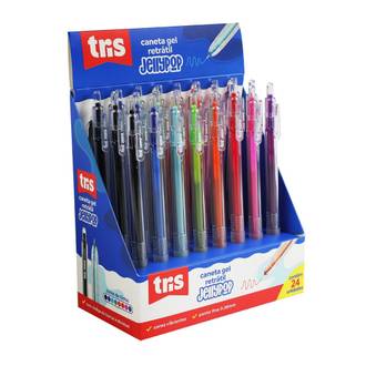 CANETA GEL JELLY POP 0.38MM - 909190 - DPL 24 - TRIS