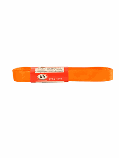 FITA CETIM Nº 2 10MMX10M  - LARANJA - UN - KIT