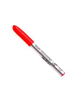 MARCADOR PERMANENTE PONTA MED CD/DVD 2,0MM - VERMELHO - CX 12 - PILOT