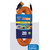 EXTENSAO DANEVA HARD WORK PP 2P NBR 20m 1,5mm