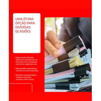 PAPEL CHAMEX COLOR 75G 500FLS - ROSA - UN - CHAMEX