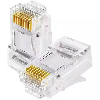 CONECTOR RJ45  CAT 6 10 PCS 9318 - UN - MD9