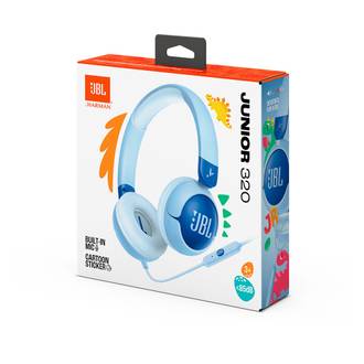 HEADPHONE C/MICROFONE BT JUNIOR 320BT - AZUL - UN - JBL