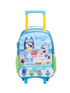 MOCHILA C/RODAS BLUEY X 16 POL - 15548 - UN - XERYU´S