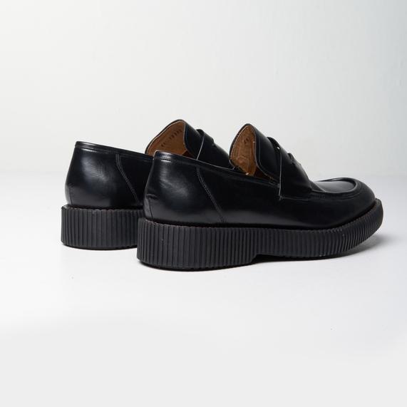 MOCASSIM MASCULINO LOAFER PRETO PADRÃO