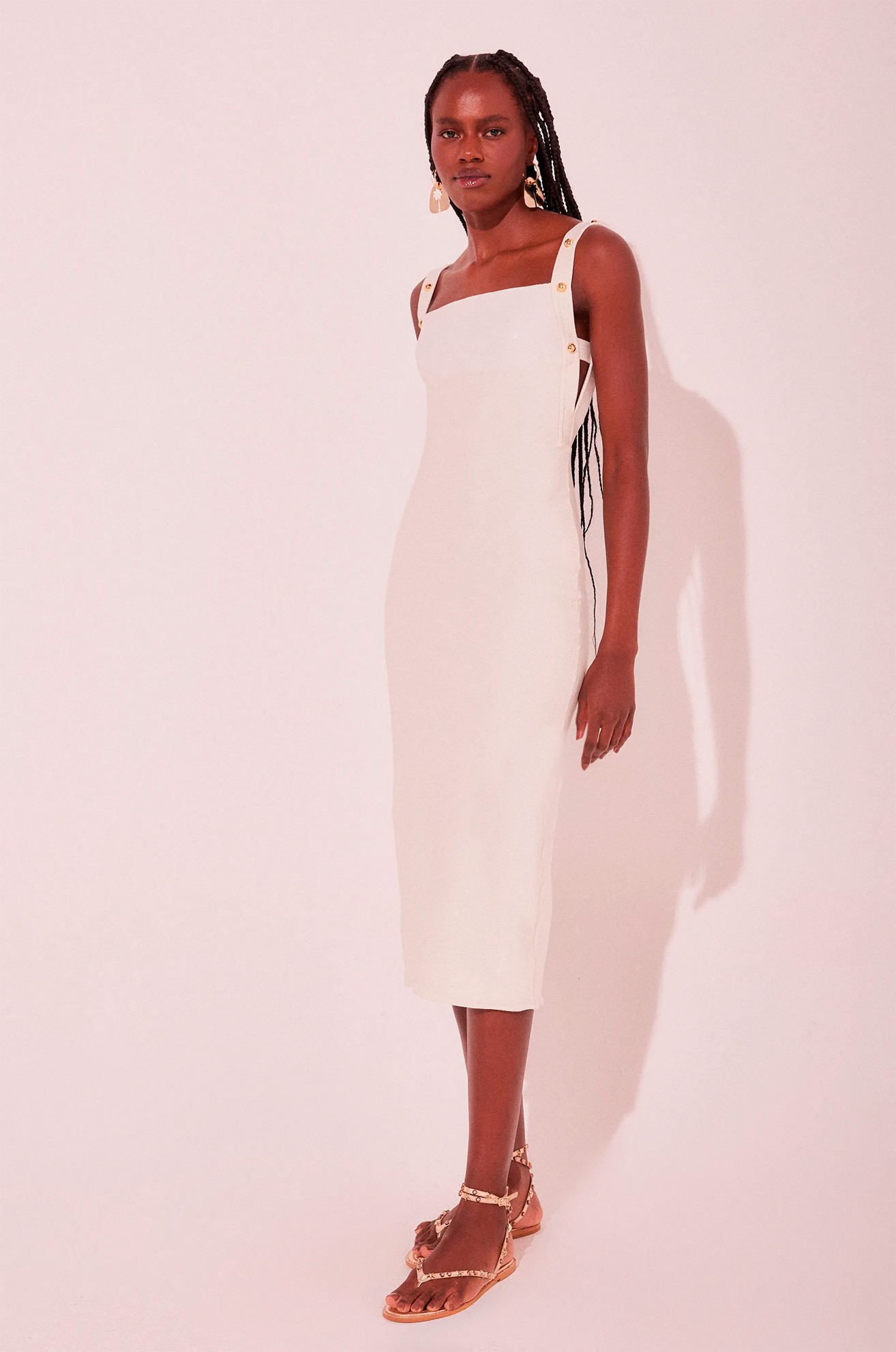 VESTIDO MIDI JASMIM
