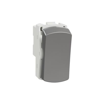 MILUZ MOD INTERRUPTOR BIP 10A ALUM S3B72042