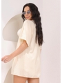 SAÍDA DE PRAIA KIMONO COM SHORT DE FRANJA NUDE COLEÇÃO BÚZIOS - 2