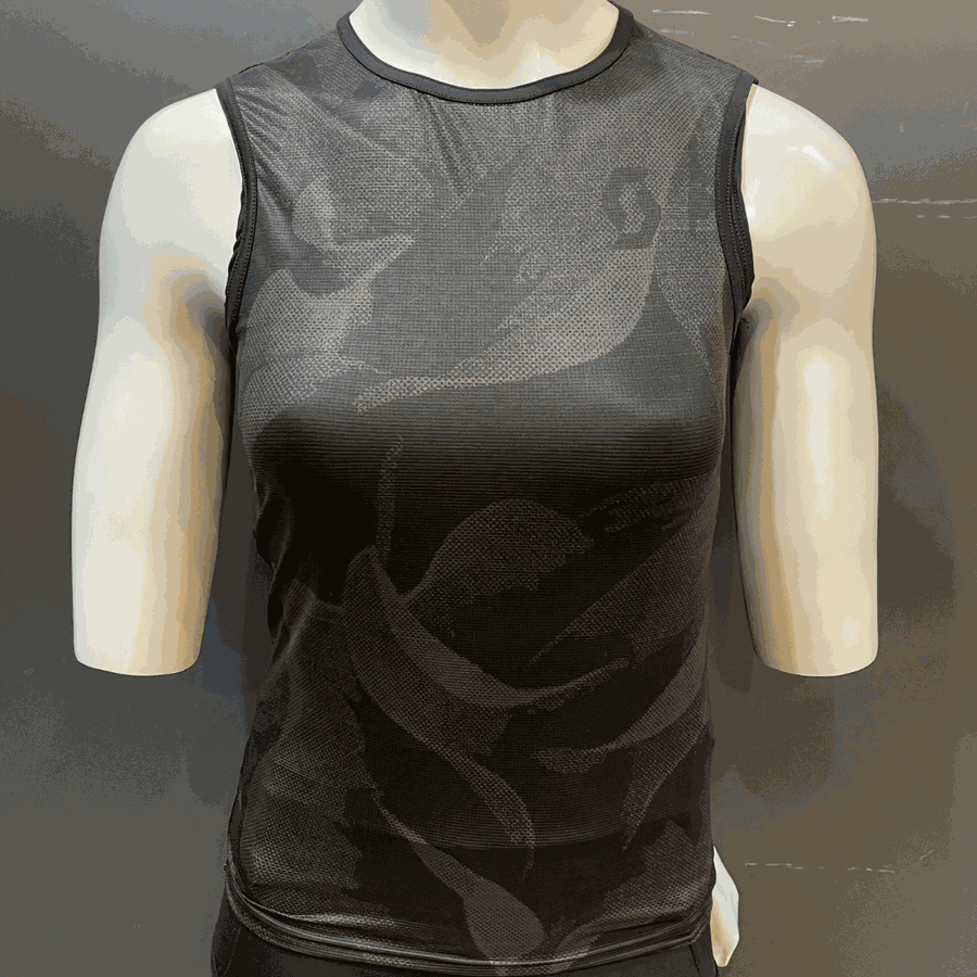 Segunda Pele Scott S/Manga Feminino Camuflada