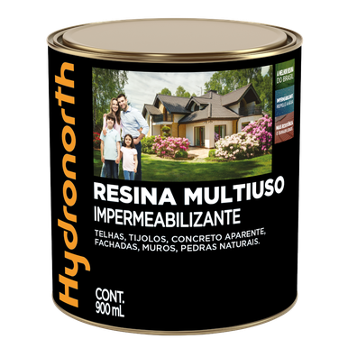 RESINA HYDRONORTH MULTIUSO BRILHANTE INCOLOR 0.9L