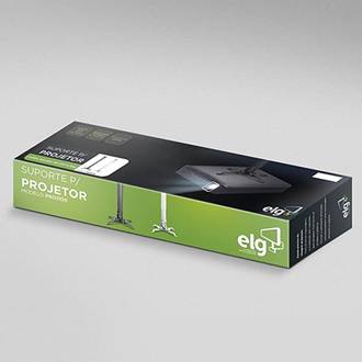 SUPORTE P/ PROJETOR DE TETO PRO1100W - BRANCO - UN - ELG