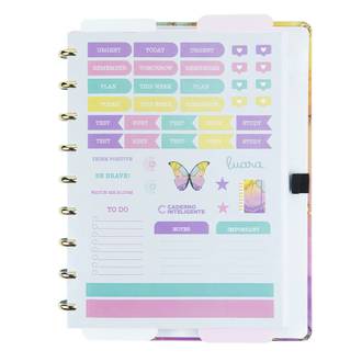 CADERNO INTELIGENTE GRANDE CIGD4162 - BY LUARA AURORA - UN - CADERNO INTELIGENTE