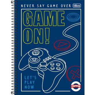 CADERNO UNIV CAPA DURA 1X1 80FLS - PEPPER - PCT 4 - TILIBRA