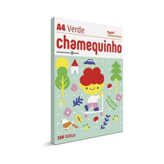 PAPEL CHAMEQUINHO  75G 100FLS - VERDE - CX 25 - CHAMEX