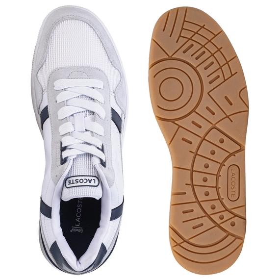 TENIS MASCULINO LACOSTE T-CLIP BRANCO