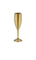 Taça para Espumante Boccati 170ml (dourada marmorizada)
