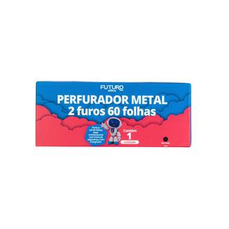 PERFURADOR 2 FUROS 60FL FO282204 - PRETO - UN - FUTURO