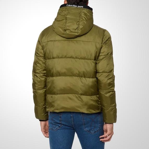 JAQUETA MASCULINA MATELASSE OLIVA CALVIN KLEIN