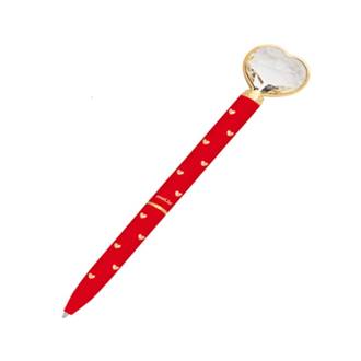 CANETA CORACAO DIAMANTE 1,0MM - 1339 RED - CX 20 - MOLIN