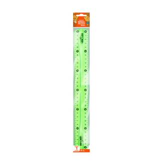 REGUA FLEXIVEL 30CM CORES 4365 - UN - LEO E LEO