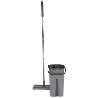 FLAT MOP SLIM 6L DIVISOR DE AGUA - 46214 - CINZA - UN - NOBRE