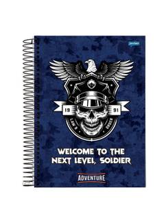 CADERNO UNIV CAPA DURA 15X1 240FLS - ADVENTURE - UN - JANDAIA