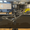 Quadro Scott Em Carbono Spark RC TUNED Trava Remota