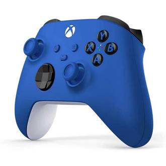 CONTROLE S/FIO XBOX AOMS0024 - SHOCK BLUE - AZUL - UN - MICROSOFT