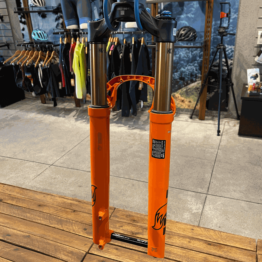 Garfo de Suspensão Fox Kashima Original 34 Laranja 120mm 2026