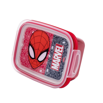 MARMITA C/ TRAVA/DIVISORIA 630ML - HOMEM-ARANHA - UN - PLASUTIL